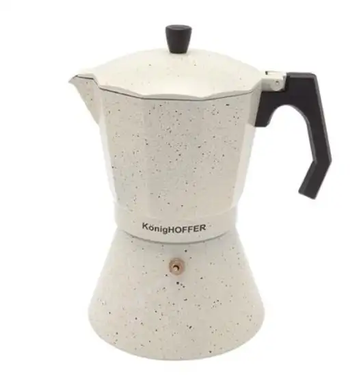 KONIGHOFFER KAFETERA VANILLA MARBLE 12 FILIŻANEK INDUKCJA