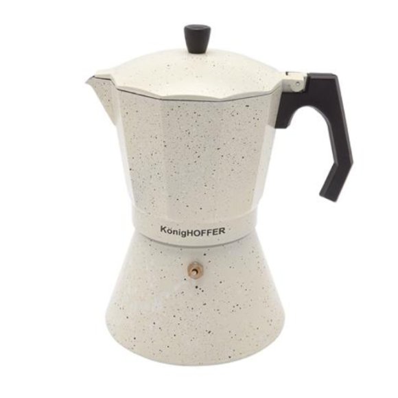 KONIGHOFFER KAFETERA VANILLA MARBLE 12 FILIŻANEK INDUKCJA