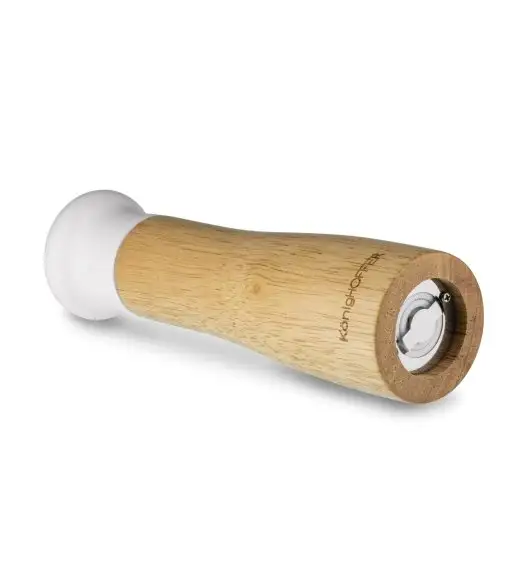 KONIGHOFFER COSMIC MŁYNEK RĘCZNY BIAŁY 5,8X5,8X21,5CM