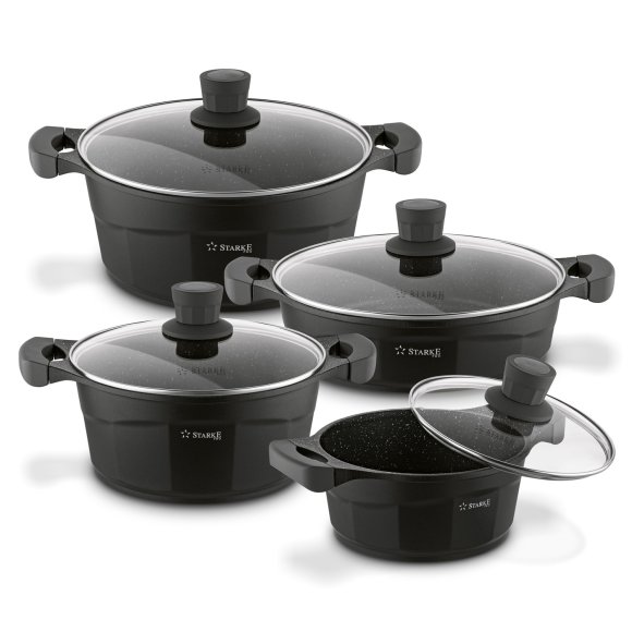 STARKE PRO OCTAGON MARBLE KPL.GARNKÓW 8EL. ( GARNEK Z/P 20/24/28 +PAT. KRÓT.UCH 28 Z/P)