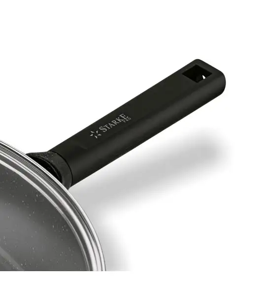 STARKE PRO CROWS MARBLE PATELNIA Z POKRYWĄ 28X7,5 CM