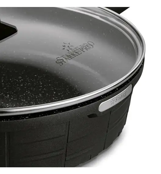 STARKE PRO CROWS MARBLE PATELNIA Z POKRYWĄ 28X7,5 CM