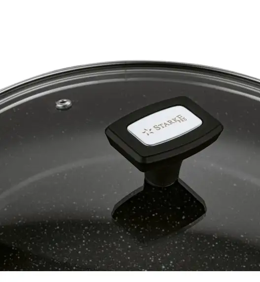 STARKE PRO CROWS MARBLE PATELNIA Z POKRYWĄ 28X7,5 CM