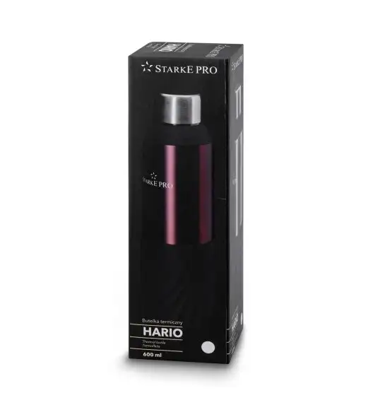 STARKE PRO BUTELKA TERMICZNA HARIO 600ML BRĄZOWA