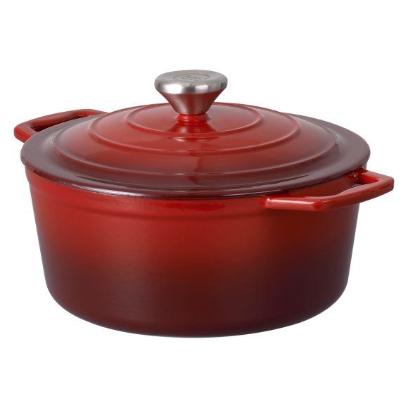MG HOME | Garnek żeliwny INFINITO 20 cm / emaliowany