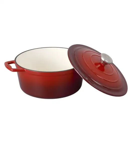 MG HOME | Garnek żeliwny INFINITO 20 cm / emaliowany