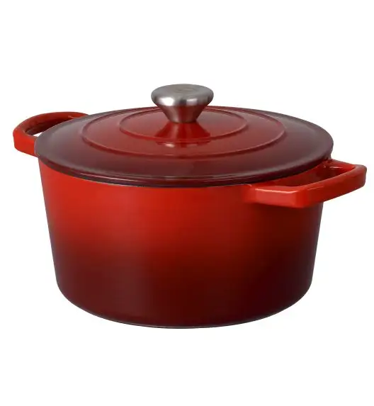 MG HOME | Garnek żeliwny INFINITO 22 cm / emaliowany