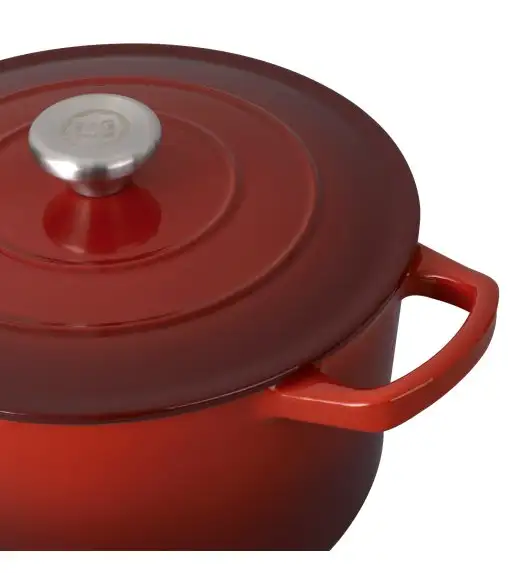 MG HOME | Garnek żeliwny INFINITO 22 cm / emaliowany