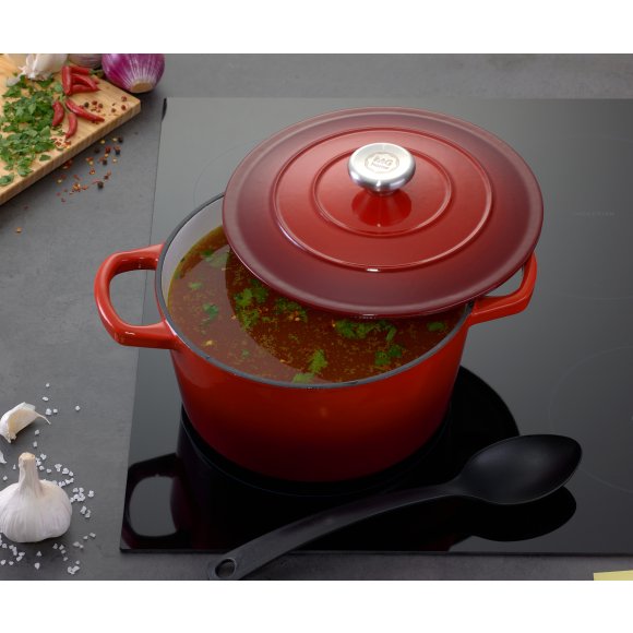 MG HOME Garnek żeliwny INFINITO 22 cm / emaliowany