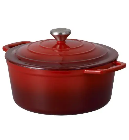 MG HOME | Garnek żeliwny INFINITO 25 cm / emaliowany