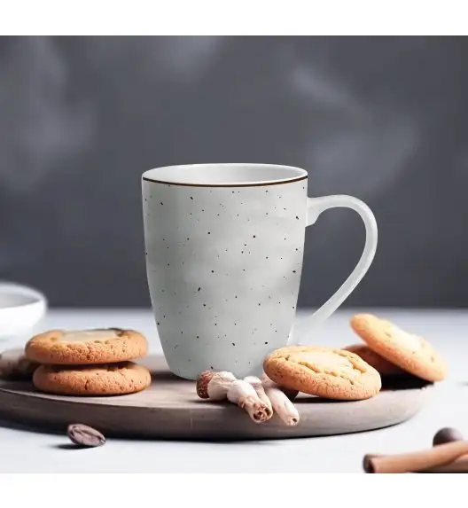 MG HOME | ZESTAW KUBKÓW PORCELANOWYCH ANTICO 6x360 ml