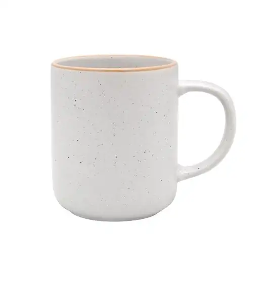 MG HOME | ZESTAW KUBKÓW Z KAMIONKI ARTENA WHITE 6x400 ml