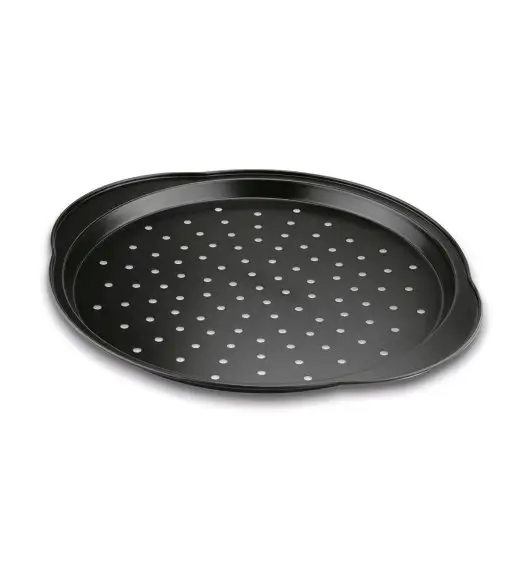 KONIGHOFFER FORMA DO PIZZY BLACK Z UCHWYTAMI 37X33X2CM