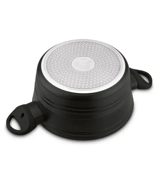 KONIGHOFFER WILLOW GARNEK ALUM. Z POWŁOKĄ GRANITOWĄ 20CM INDUKCJA