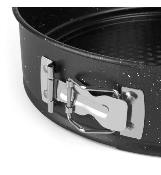 KONIGHOFFER TORTOWNICA OKRĄGŁA 26CM BLACK MARBLE