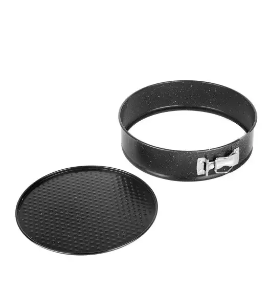 KONIGHOFFER TORTOWNICA OKRĄGŁA 26CM BLACK MARBLE