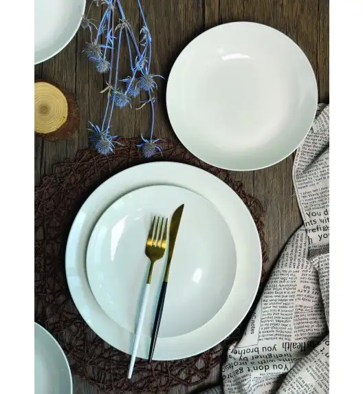 MG HOME CLASSIC Komplet obiadowo-kawowy  48 el. / 12 os. / porcelana