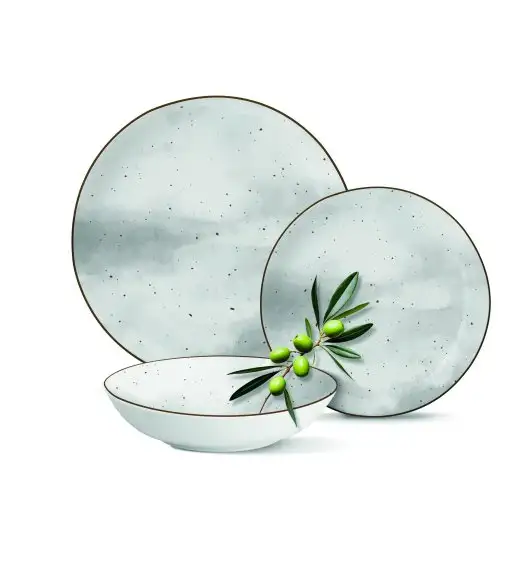 MG HOME | ZESTAW OBIADOWY Z PORCELANY ANTICO 48 EL. / 12 OS.