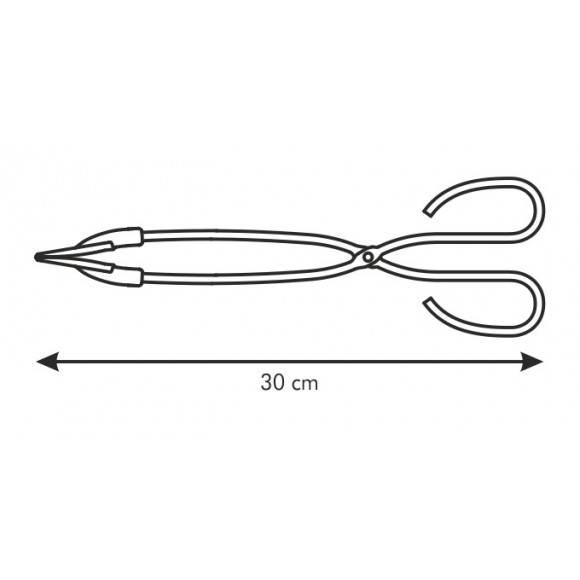 TESCOMA PRESTO Szczypce grillowe ze szczękami 30 cm / nylon