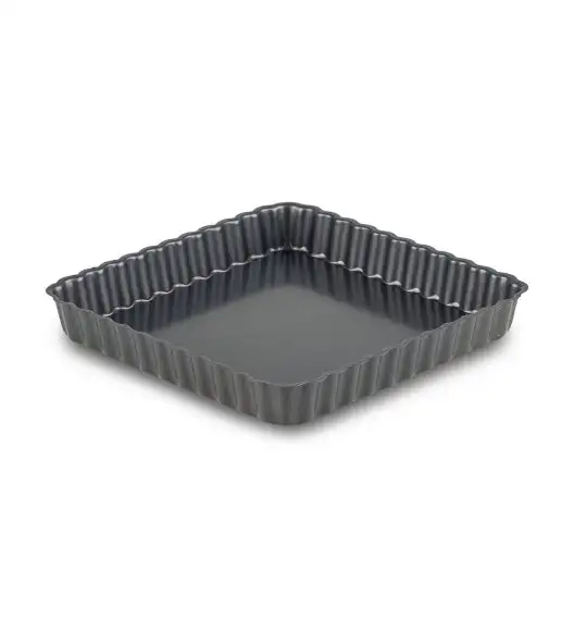 TADAR FORMA DO TARTY KWADRATOWA 21X21X2,5CM WYJMOWANE DNO