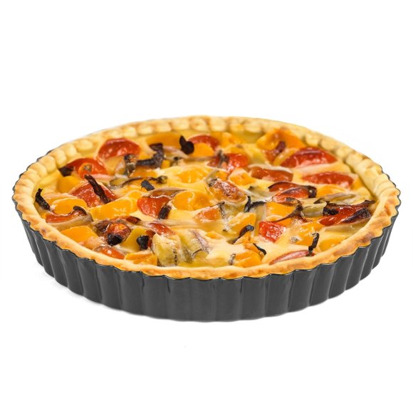 TADAR FORMA DO TARTY OKRĄGŁA Z WYJMOWANYM DNEM 25CM