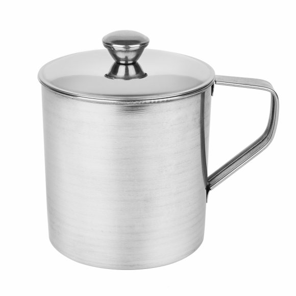 TADAR KUBEK NIERDZEWNY W POKRYWKĄ 10CM / 600ML