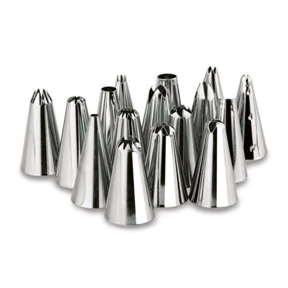 TADAR TYLKI NIERDZEWNE/ KOŃCÓWKI DO DEKORACJI CIAST, TORTÓW 16 SZTUK