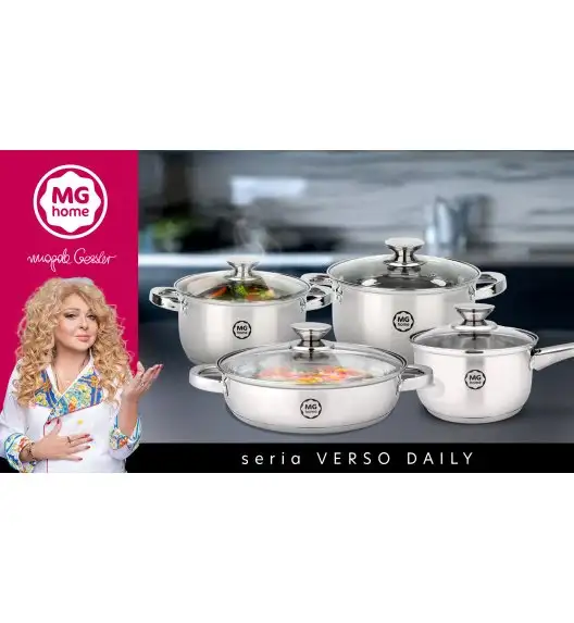 MG HOME | RONDEL VERSO 16 CM / 1,8 L DAILY Z POKRYWKĄ