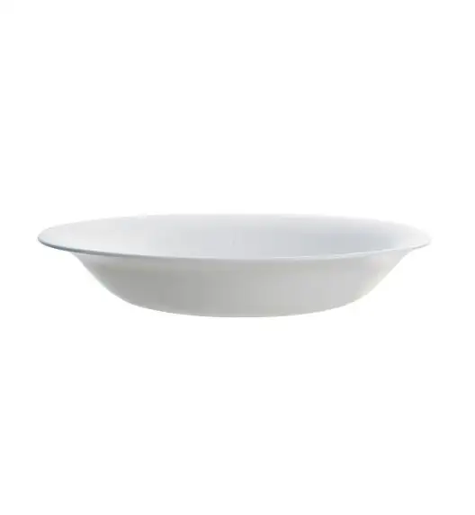 MG HOME | OPAL BIAŁY KOMPLET OBIADOWY 18 EL (KWARDATOWY) PAVIA
