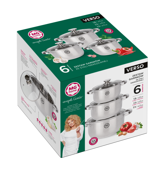 MG HOME | VERSO KOMPLET GARNKÓW 6 EL.