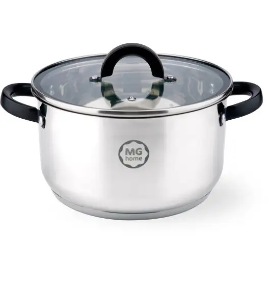 MG HOME | BLACK KOMPLET GARNKÓW  6 EL. / STAL NIERDZEWNA