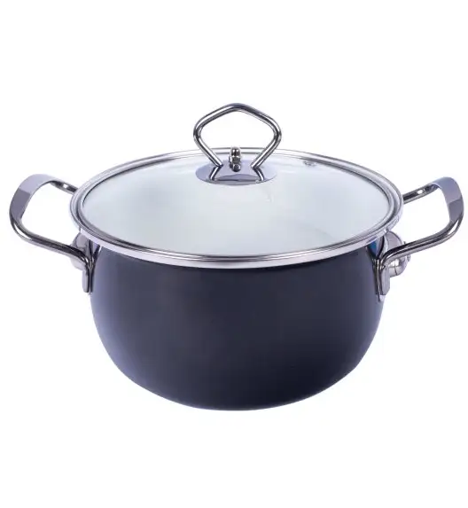 MG HOME | RUSTICO KOMPLET GARNKÓW 6 EL. / EMALIOWANE