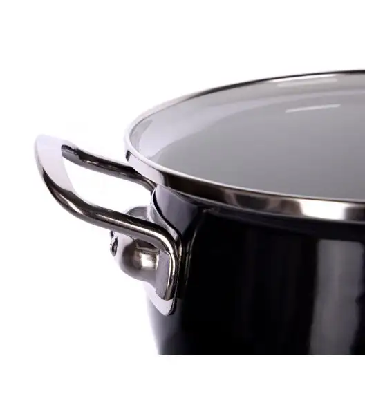 MG HOME | RUSTICO KOMPLET GARNKÓW 6 EL. / EMALIOWANE