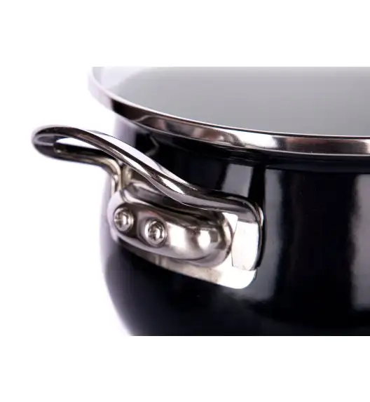 MG HOME | RUSTICO KOMPLET GARNKÓW 6 EL. / EMALIOWANE