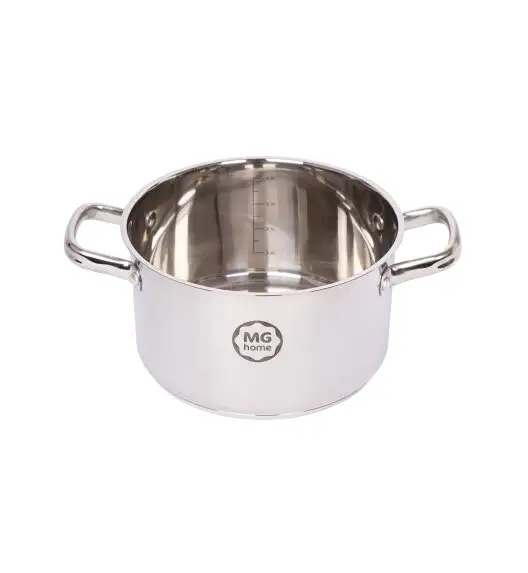 MG HOME | STILO KOMPLET GARNKÓW 8 EL. / STAL NIERDZEWNA