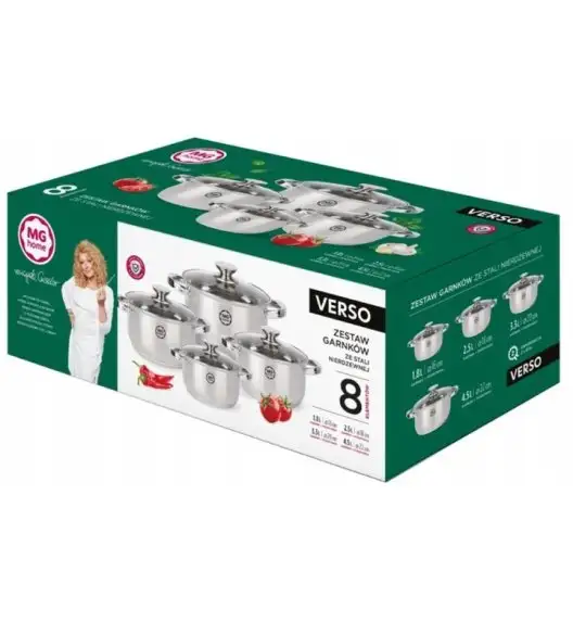 MG HOME | VERSO GARNKI 8 EL.