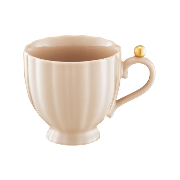 AMBITION CURLY GOLD KUBEK 250ML BEZOWY