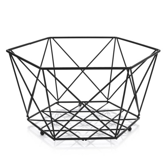 AMBITION DECOR KOSZYK DEKORACYJNY 29CM CZARNY