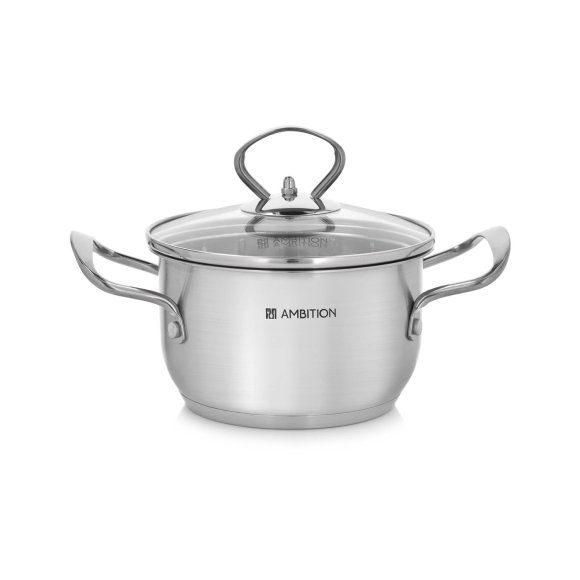 AMBITION PETITE GARNEK 14CM 1,2L SZKL POKR IND