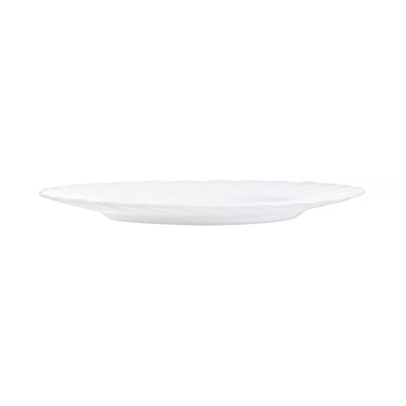 LUMINARC TRIANON WHITE OPK | Komplet obiadowy 19 el dla 6 os z salaterką | szkło hartowane | 144