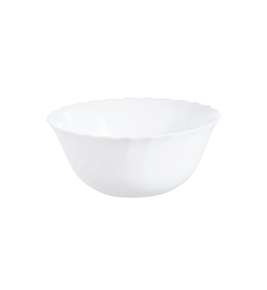 LUMINARC TRIANON WHITE Salaterka 12 cm - 6 SZT. | szkło hartowane | H4917