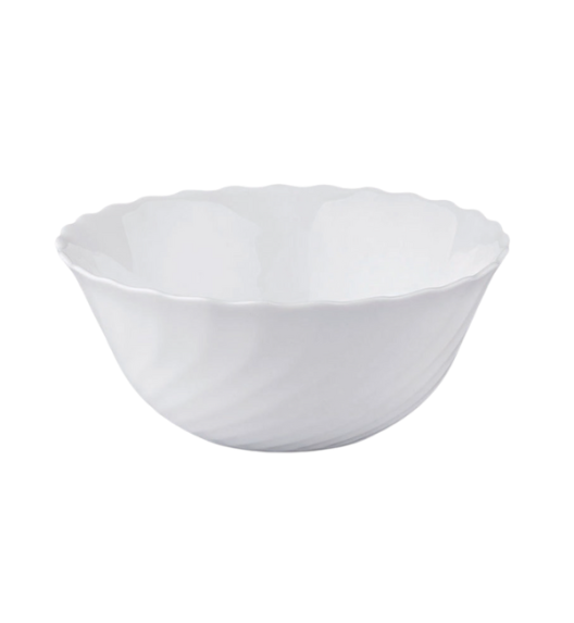 LUMINARC TRIANON WHITE Salaterka 12 cm - 12 SZT. | szkło hartowane | H4917