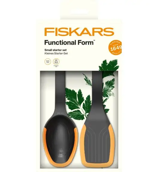 FISKARS FUNCTIONAL FORM 1027307 Mały zestaw kuchenny (łyżka + szpatułka)