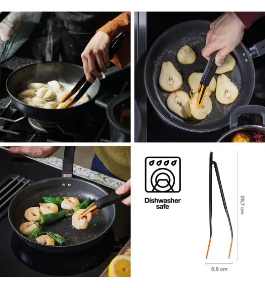 FISKARS FUNCTIONAL FORM 1027306 Zestaw kuchenny (łyżka + szpatułka + szczypce)