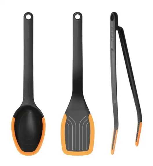 FISKARS FUNCTIONAL FORM 1027306 Zestaw kuchenny (łyżka + szpatułka + szczypce)