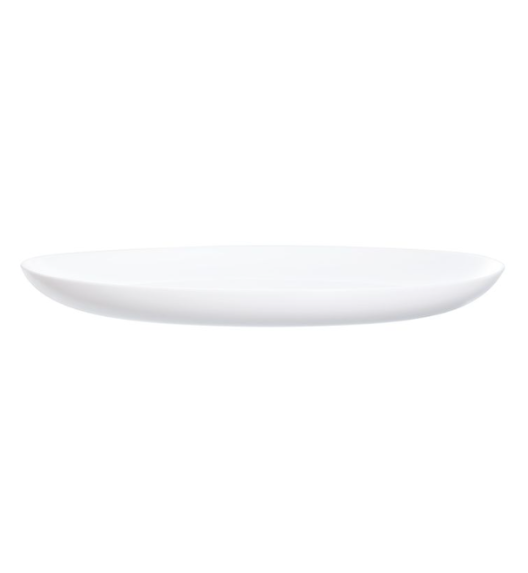 LUMINARC DIWALI WHITE Talerz płytki 27 cm | szkło hartowane | D7360