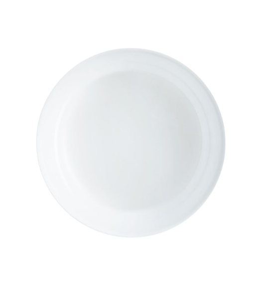 LUMINARC DIWALI WHITE Talerz głęboki 20 cm | szkło hartowane | D6905