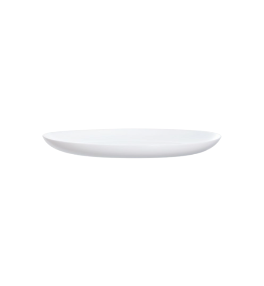 LUMINARC DIWALI WHITE Talerz deserowy 19 cm | szkło hartowane | D7358