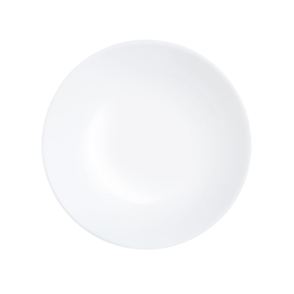 LUMINARC DIWALI WHITE Talerz deserowy 19 cm | szkło hartowane | D7358