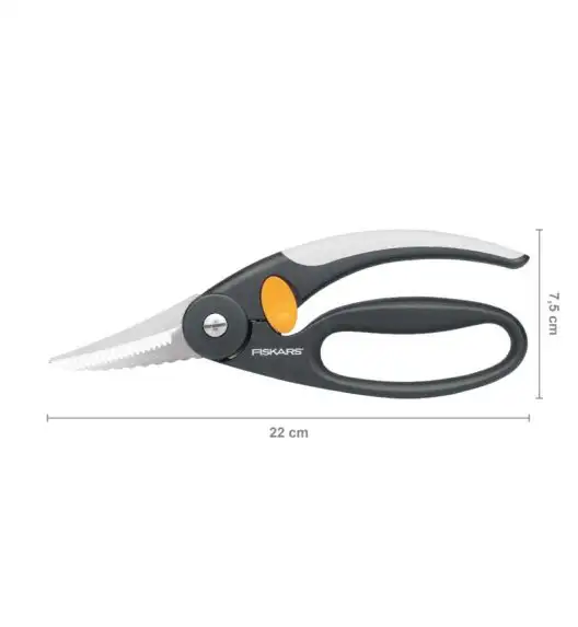 FISKARS FUNCTIONAL FORM 1003032 Nożyce do ryb 22 cm / profilowane ostrze / stal nierdzewna
